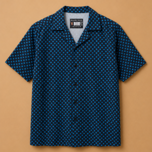vintage-polka-dot-button-up-shirt