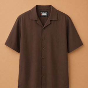 DV Vintage Neck Brown Shirt