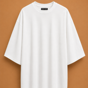 DV  3/4 Sleeve White Oversized T-Shirt