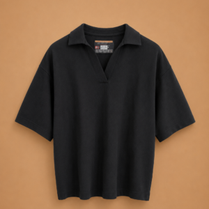 Delluxe Vogue V-Neck Collared Tee