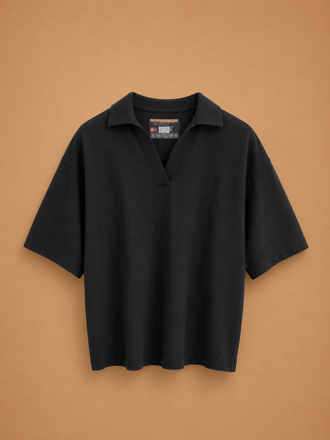 Delluxe Vogue V-Neck Collared Tee