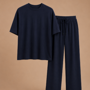Delluxe Vogue Classic Navy Relaxed Two Piece