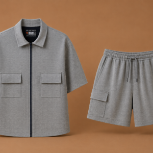 Delluxe Vogue Gray Utility Two Piece