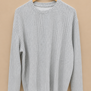 DV Gray Striped Sweatshirt