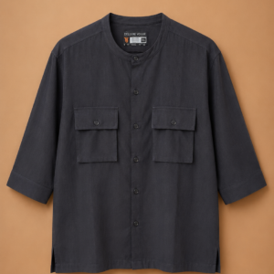 delluxe-vogue-charcoal-utility-linen-shirt
